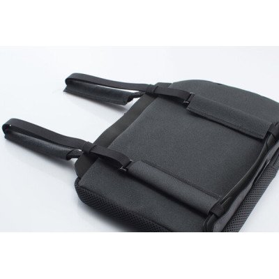 SW-MOTECH Cuscino comfort TRAVELLER RIDER Nero. 30,5 x 30 cm. Con imbo