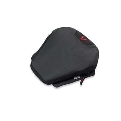SW-MOTECH Cuscino comfort TRAVELLER RIDER Nero. 30,5 x 30 cm. Con imbo