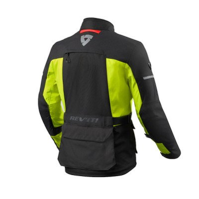 REV'IT OUTBACK 5 H2O NERO GIALLO FLUO
