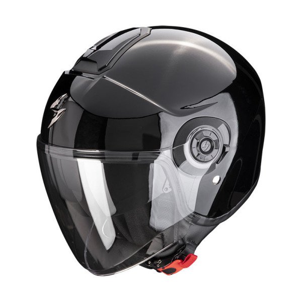 SCORPION EXO CITY 2 SOLID NERO LUCIDO