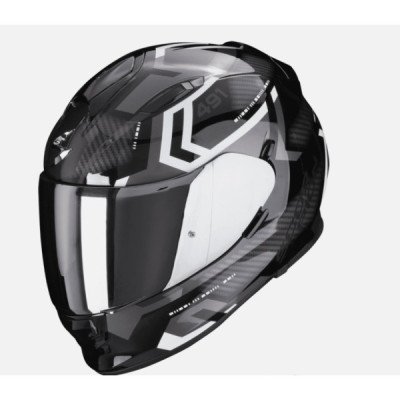 SCORPION EXO 491 SPIN NERO BIANCO
