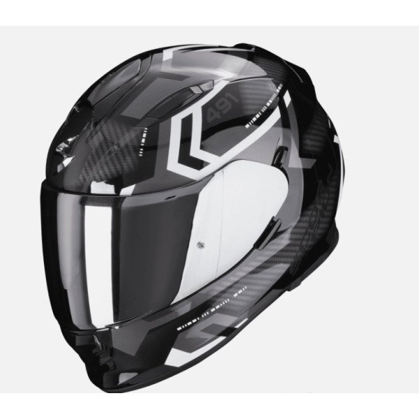 SCORPION EXO 491 SPIN NERO BIANCO