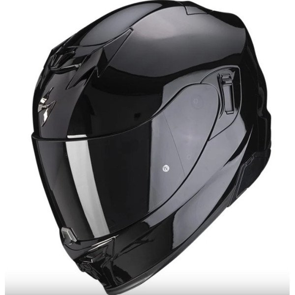 SCORPION EXO 520 EVO AIR SOLID NERO LUCIDO