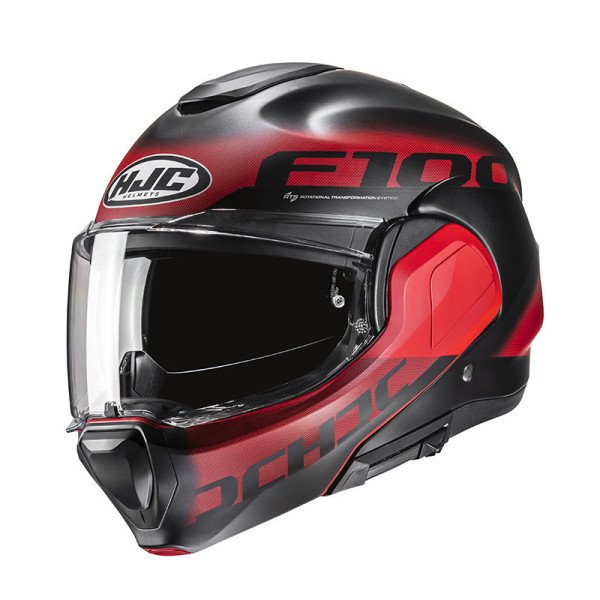 HJC F100 BIOS HETAL ROSSO