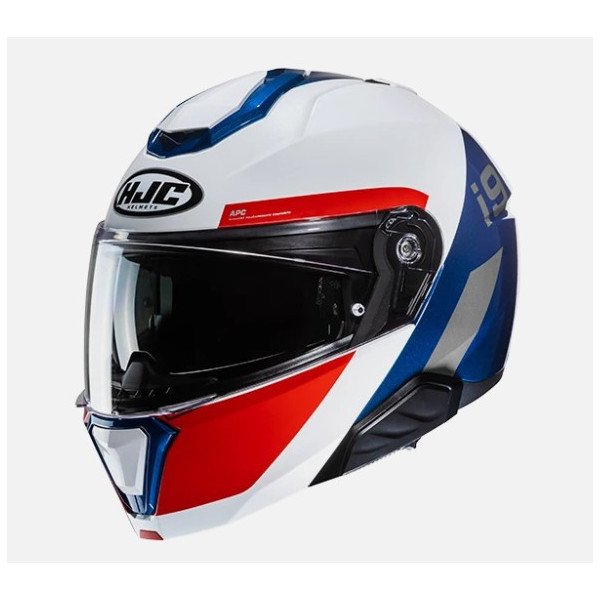 HJC I91 BINA BIANCO BLU ROSSO