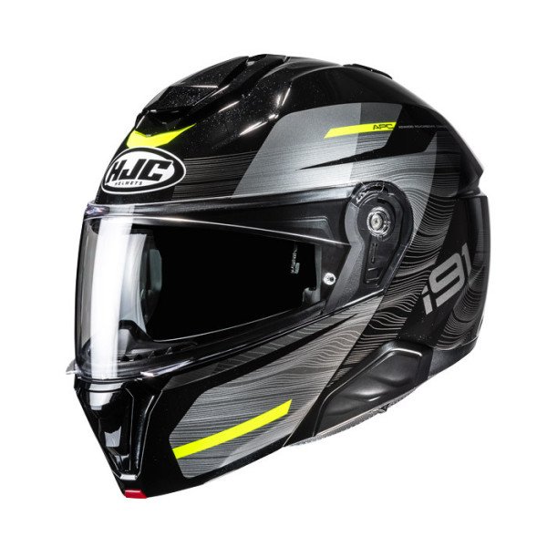 HJC I91 DUSK GRIGIO GIALLO