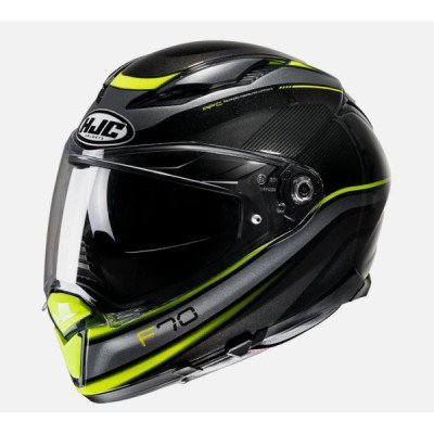 HJC F70 DIWEN GRIGIO GIALLO FLUO